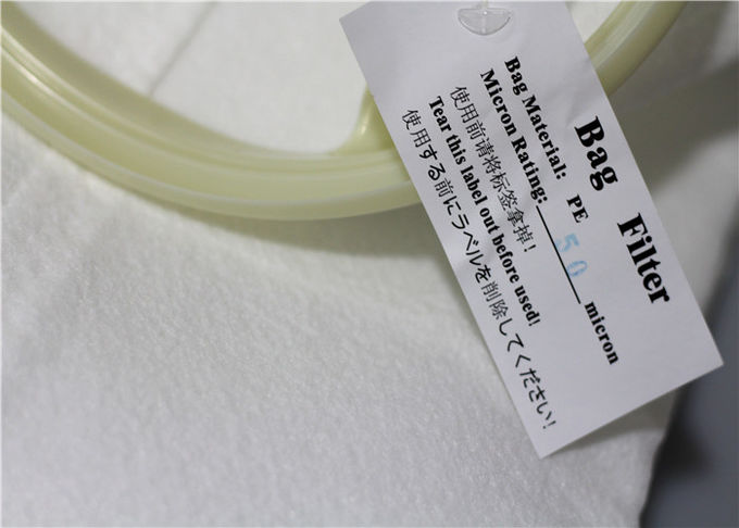 Calcetín líquido modificado para requisitos particulares del bolso de filtro, bolsos de filtro de paño de 5 micrones para el tratamiento de aguas