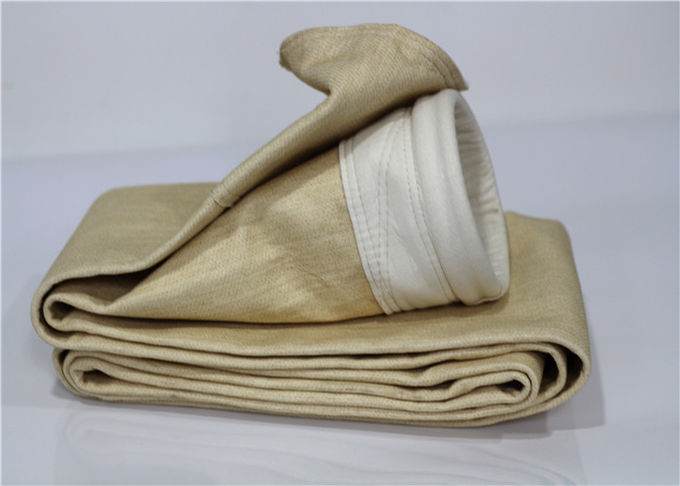 El bolso de filtro tejido de Aramid, meta Aramid sentía temperatura de trabajo de los calcetines 100-260°C de la fibra